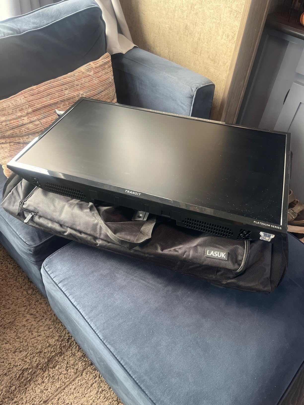 Transit Platinum 12 Volt Smart TV, 32 inch TV with DVD Player, Pre-Download Apps, Bluetooth/Wifi Included, AC/DC Power with 1080P HD Resolution (Free Signal TV) customer photo 1