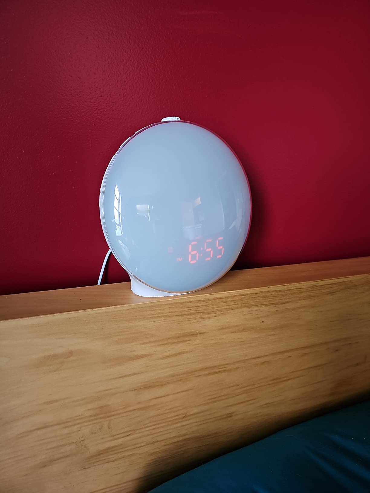 Wake Up Light Sunrise Alarm Clock for Bedroom, 17 Nightlights, Sound Machine with 5W Bluetooth Speaker, 25 Soothing Sounds, SleepTimer, Dual Alarms, FM Radio, Ideal Gift for Baby, Kids, Adults, Senior customer photo 2