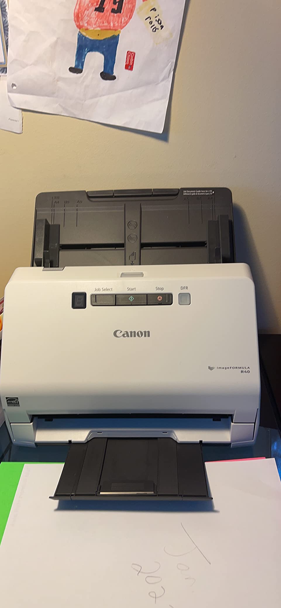 Canon imageFORMULA R40 Office Document Scanner Receipt Edition, for PC and Mac, Scan & Extract Data to QuickBooks Online, Color Duplex Scanning, Auto Document Feeder customer photo 2