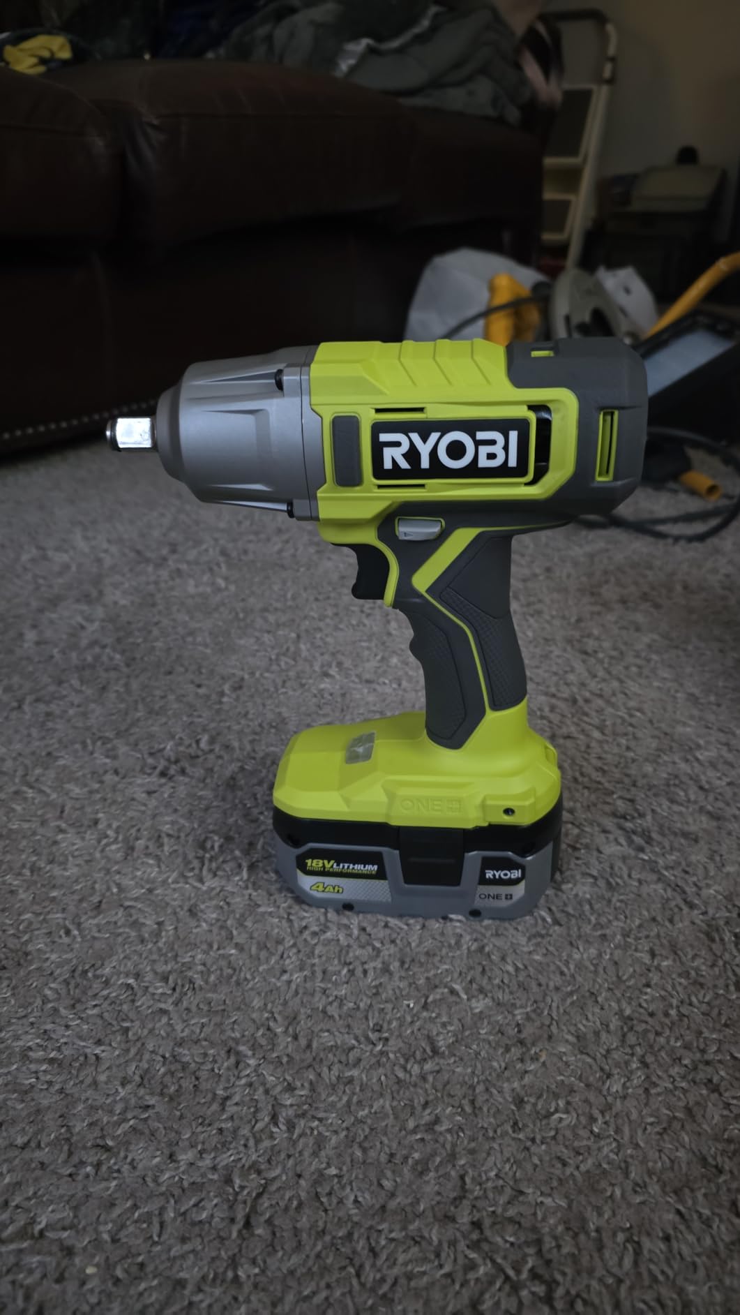Ryobi PCL265 18V ONE+ Cordless 1/2 in. Impact Wrench (Tool ONLY- Battery and Charger NOT Included) customer photo 1