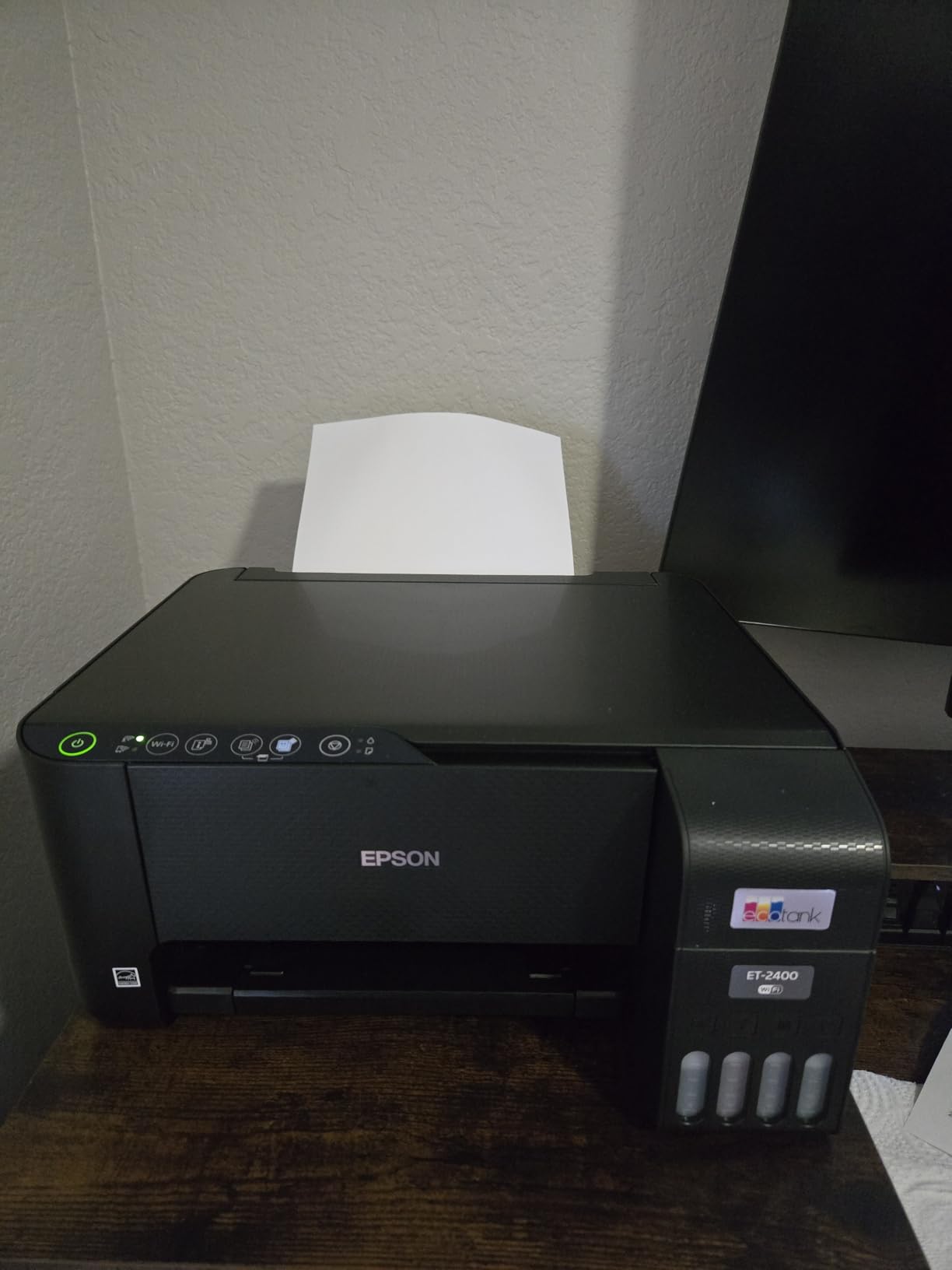 Epson EcoTank ET-2400 Wireless Color All-in-One Cartridge-Free Supertank Printer with Scan and Copy customer photo 2