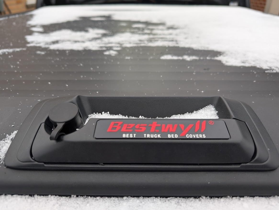 Retractable Hard Tonneau Cover Fits 2015-2026 Ford F-150 5.5 Ft Truck Bed with Mechanical Lock T-Slot Matte Black Aluminum K22c customer photo 1