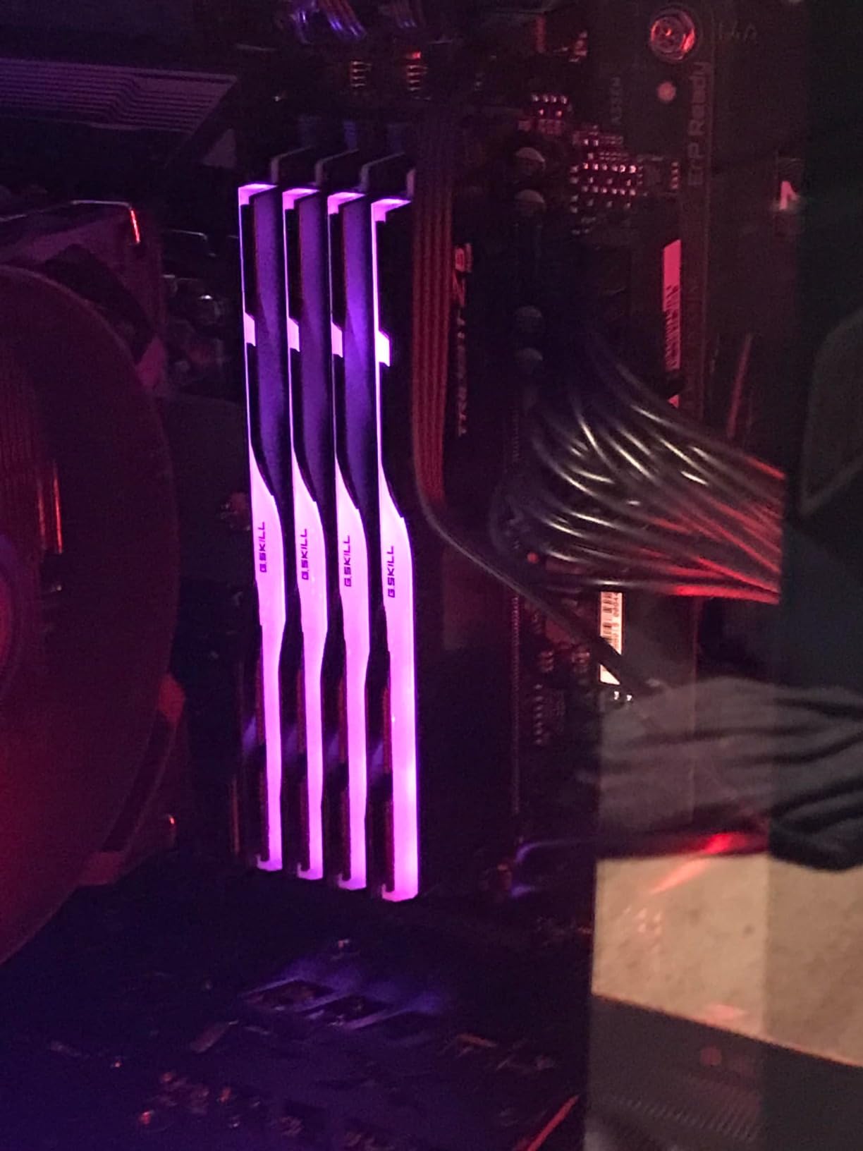 G.SKILL Trident Z5 RGB Series DDR5 RAM (Intel XMP 3.0) 32GB (2x16GB) 7200MT/s CL34-45-45-115 1.40V Desktop Computer Memory U-DIMM - Matte Black customer photo 1