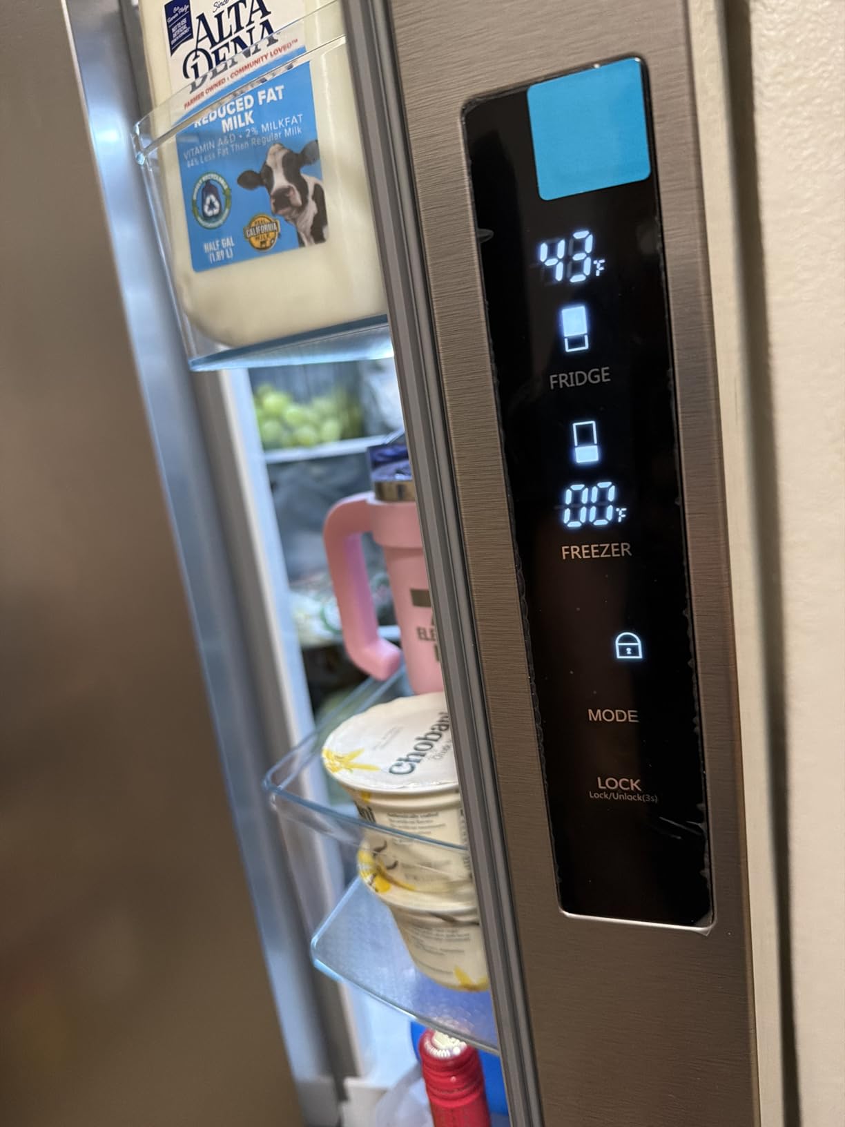 Avanti French Door Refrigerator with Bottom Freezer 30-Inch Wide, Frost Free Technology, Large Capacity with Adjustable Shelves, Door Bins & Crisper Drawers, 17.5 Cu.Ft., Stainless Steel customer photo 2