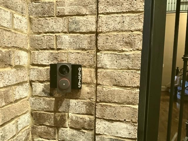 Aqara Video Doorbell G4 (Chime Included), 1080p FHD HomeKit Secure Video Doorbell Camera, Local Face Recognition and Automations, Wireless or Wired, Supports Apple Home, Alexa, Google, IFTTT, Gray customer photo 1