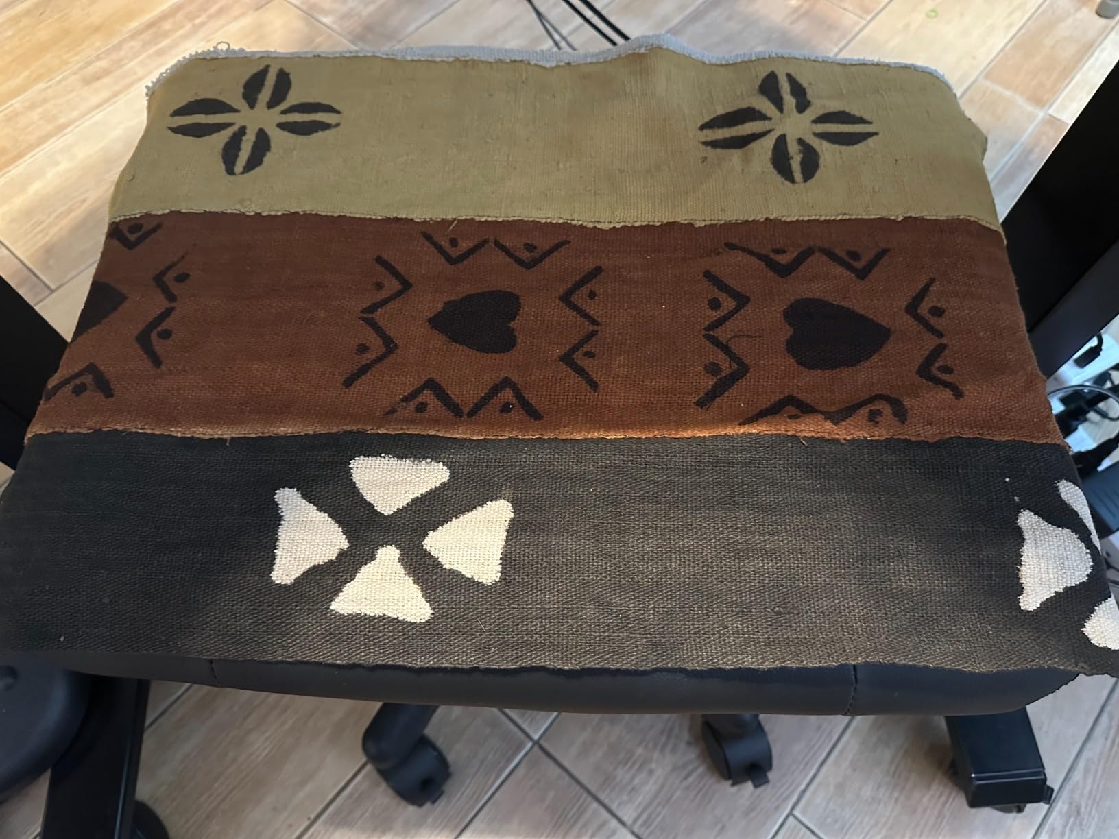 VIVO Mobile Under Desk Leg Rest Ottoman Adjustable Foot Stool for Home Office, Black, CHAIR-S04F customer photo 1