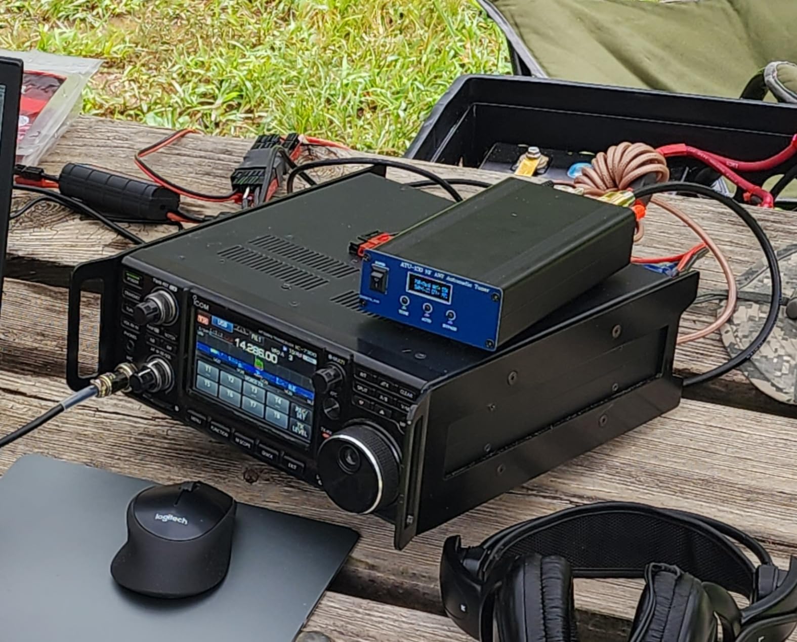 ATU-130 Antenna Tuner 1.8-50MHz 200W Miniature Shortwave Automatic Antenna Tuner customer photo 2