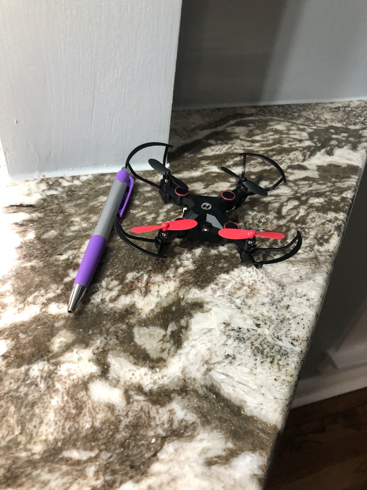 Holy Stone HS190 Foldable Mini Drone for Kids Beginners, RC Nano Quadcopter with Altitude Hold, 3D Flips, High Speeds Rotation, Headless Mode, Throw to Go, One Key Return, Great Gift Toys for Boys and Girls, Blue customer photo 2