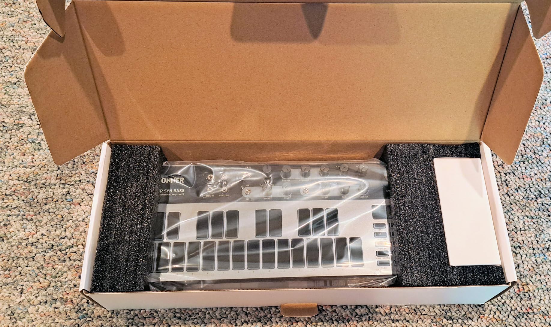 Donner Essential B1 Analog Bass Synthesizer and Sequencer customer photo 2