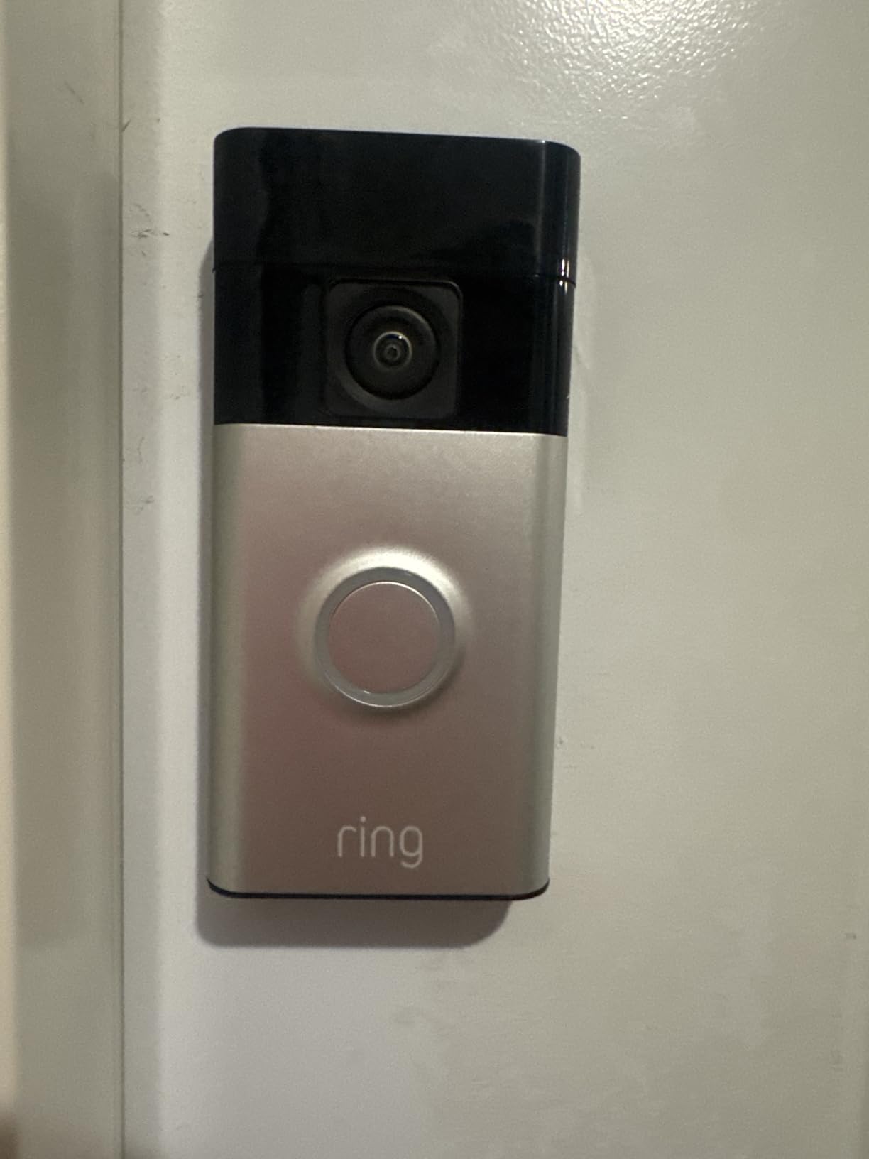 Ring Battery Doorbell, Home or business security with Head-to-Toe video, Live View with Two-Way Talk, and Motion Detection & Alerts, Venetian Bronze customer photo 1