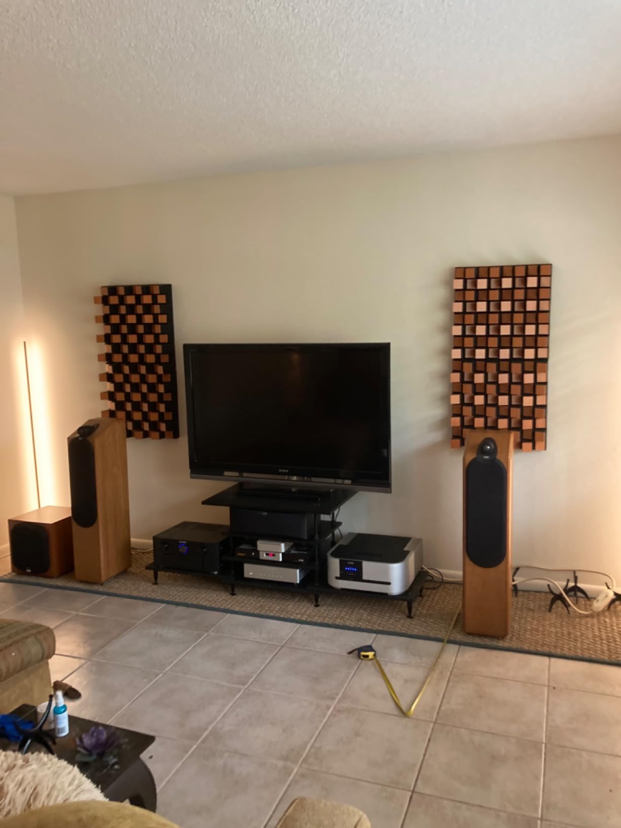 (2 Pack) - Sound Acoustic Studio Diffuser «Sirius» | 2D QRD | Diffusion - Reflection - Absorption - Soundproofing - Insulation | Wall Art Panel | (20