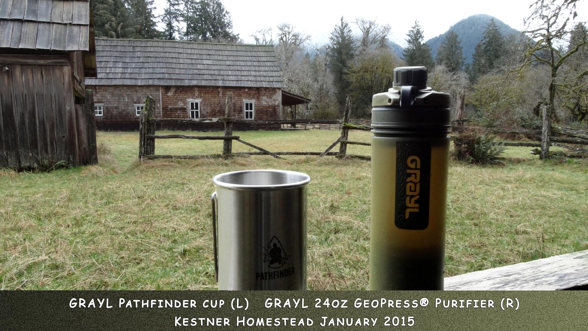 GRAYL GeoPress 24 oz Water Purifier Bottle - Filter for Hiking, Camping, Survival, Travel (Black Camo) customer photo 2