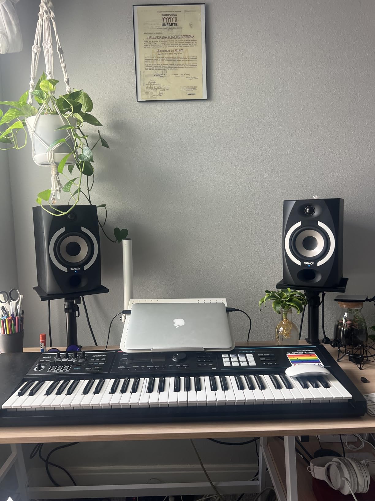 Set of 2 Desktop Clamp Speaker Stands Short Studio Monitor Stands Height Adjustable customer photo 2
