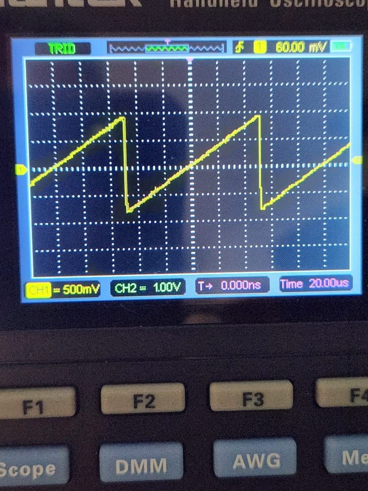 Seesii 1Hz-500kHz DDS Functional Signal Generator: Portable Audio Signal Generator, Sine/Triangle/Square/Sawtooth Waveforms, USB-Powered, for Oscilloscope Testing & Circuit Debugging customer photo 1