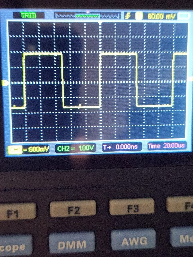 Seesii 1Hz-500kHz DDS Functional Signal Generator: Portable Audio Signal Generator, Sine/Triangle/Square/Sawtooth Waveforms, USB-Powered, for Oscilloscope Testing & Circuit Debugging customer photo 2