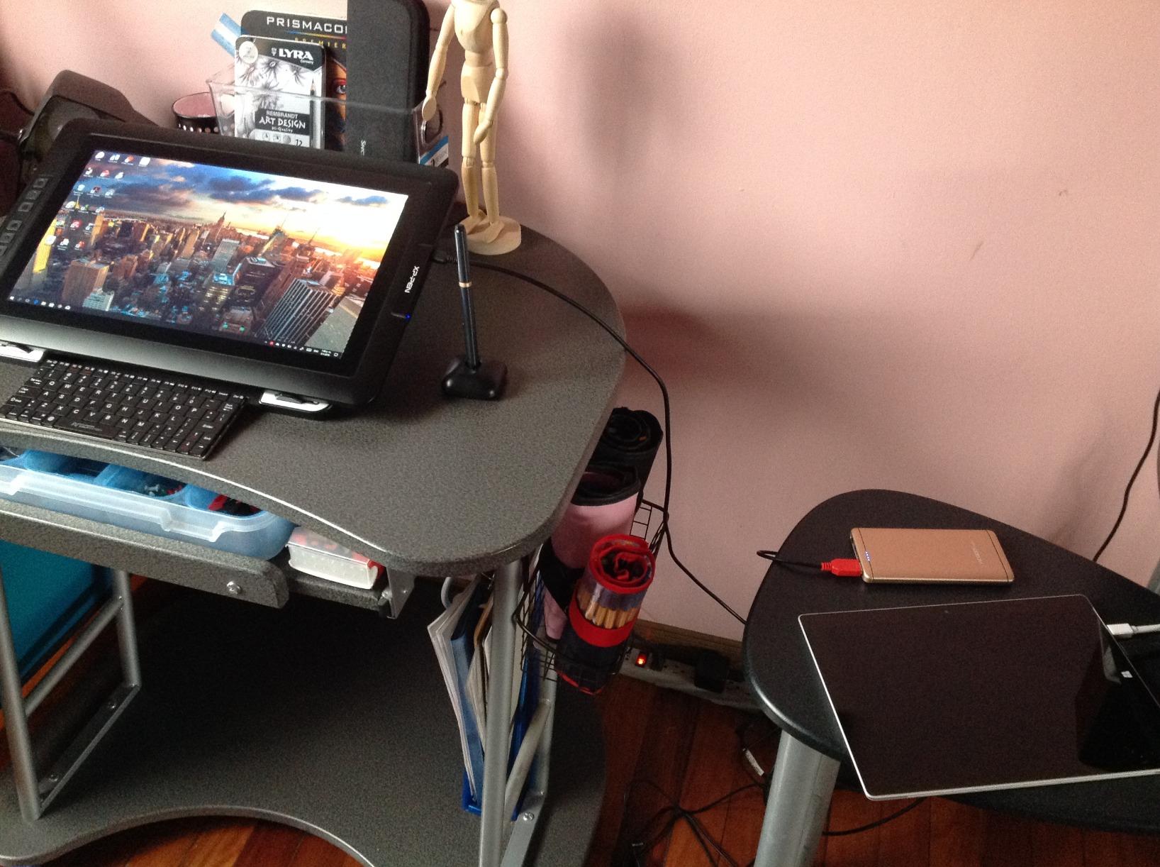 XPPen Artist Pro 14 Gen2 Drawing Tablet with Screen 14 inch Graphic Art Tablet with Full Laminated Anti-Glare Screen 16384 Pressure Levels X3 Pro Battery-Free Stylus 123% sRGB Tilt Stand Mini Keydial customer photo 2