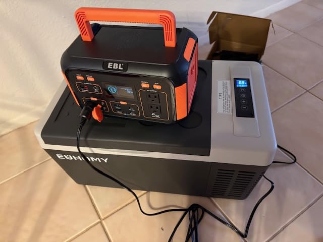 EUHOMY 12 Volt Refrigerator, 19QT(18L) Compressor Electric Cooler APP Control, Car Fridge for Camping customer photo 1