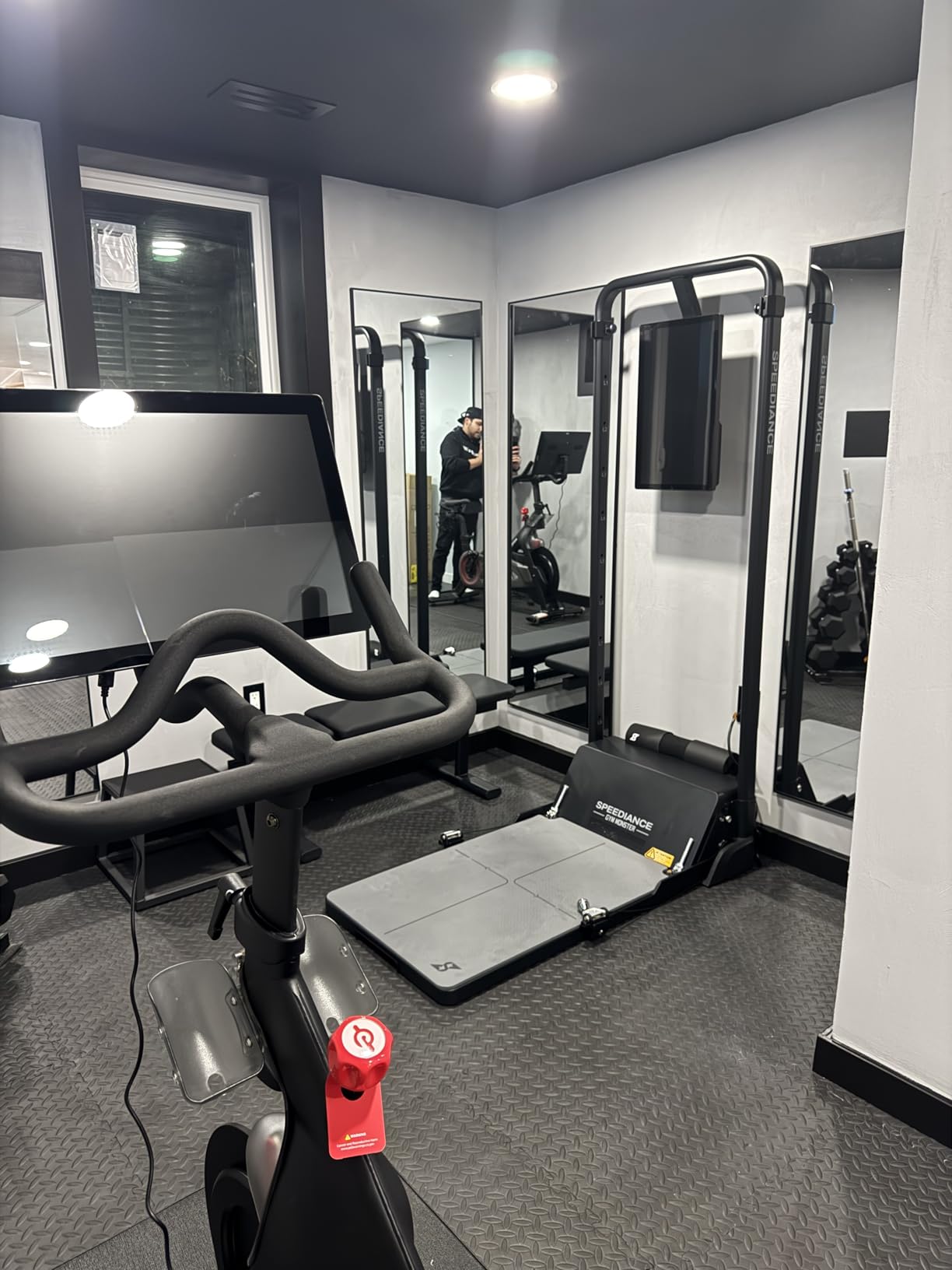 Speediance Gym Monster Smart Home Gym - Multifunctional Strength Training Machine with Smith Machine, Power Cage, Squat Rack, Cable Machine customer photo 2