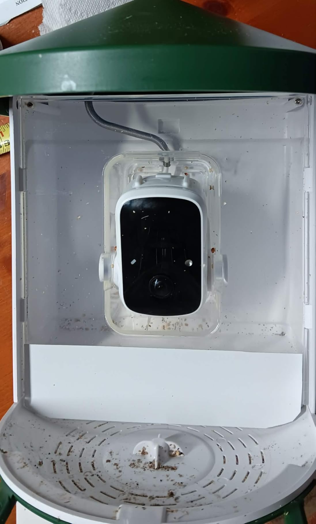 Bird Feeder with Camera with AI Identify Birds Species Solar Powered, Smart Bird House with Cam, 2K HD Video Live Stream, Instant Arrival Alerts customer photo 2