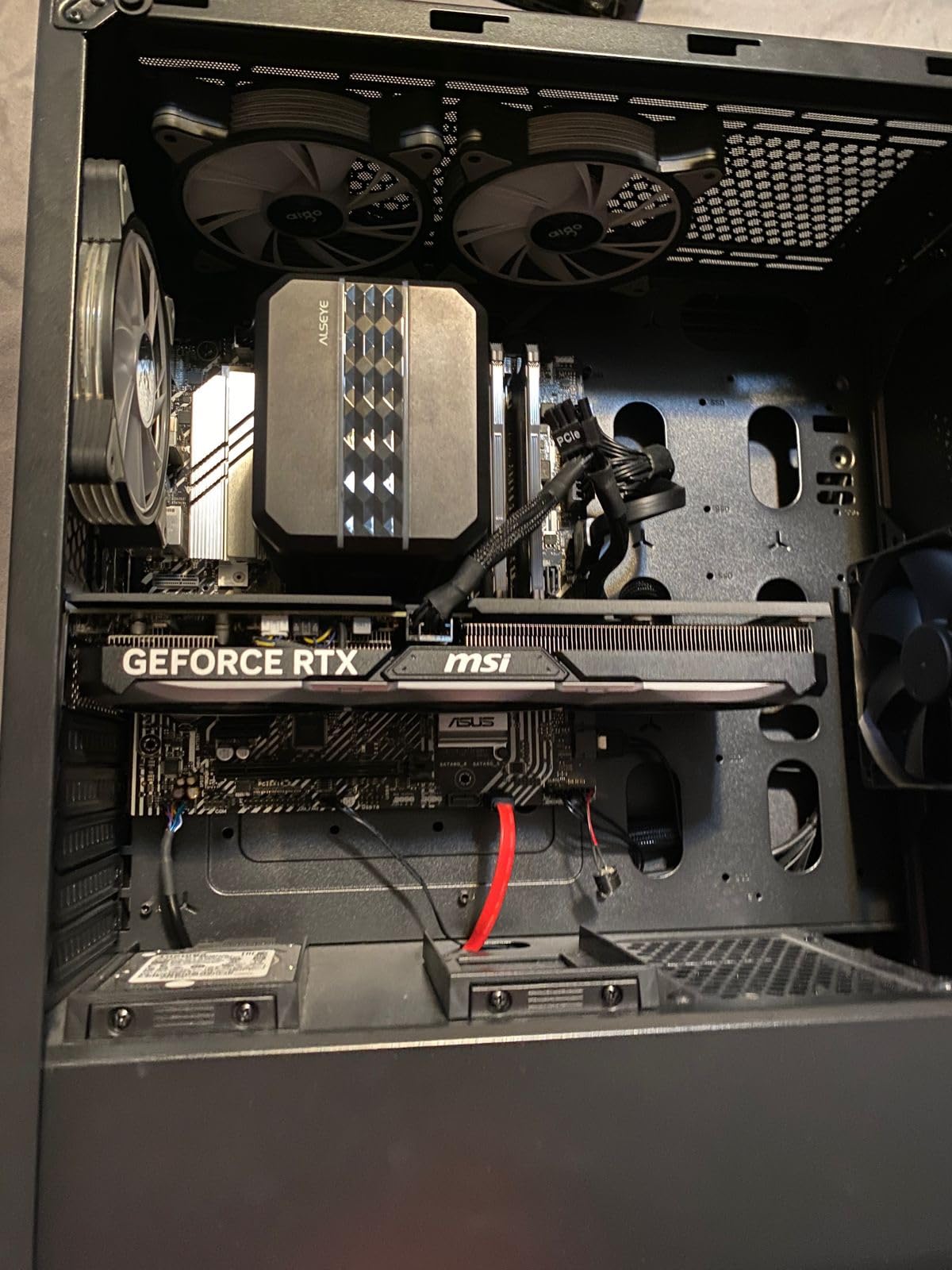 MSI Gaming GeForce RTX 4060 Ti 8GB GDRR6 Extreme Clock: 2580 MHz 128-Bit HDMI/DP Nvlink TORX Fan 4.0 Ada Lovelace Architecture Graphics Card (RTX 4060 Ti Ventus 3X 8G OC) customer photo 2