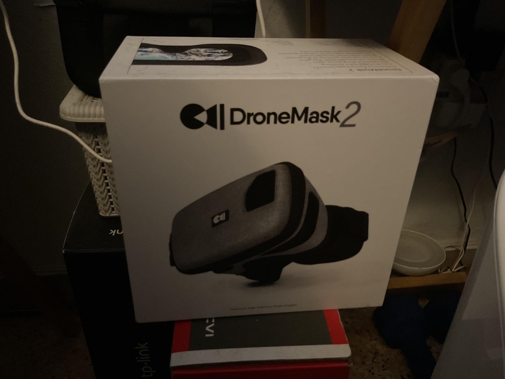 DroneMask 2 | FPV Goggles for All Camera Drones | Unibody Lens | HD FPV Goggles | Compatible Versatile Skyview FPV Drone Goggles | Clear Immersive View | All GPS Camera Drone customer photo 2