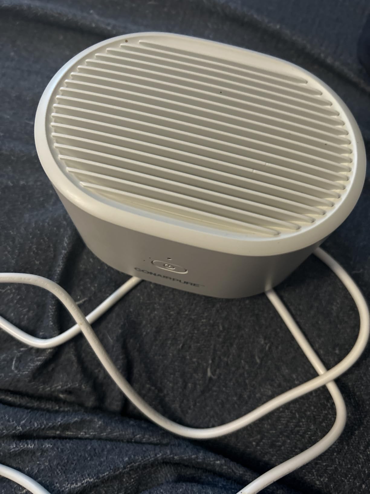 Conair Portable Small Air Purifier, Rechargeable Corded/Cordless, HEPA Air Filter, Allergy Relief, Dust, Pollen, Odor Control, Bedroom, Dorm Room, Small Room customer photo 2