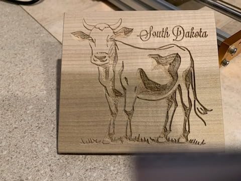 LUNYEE 3018 PRO MAX CNC Machine 500W All-Metal CNC Router Machine 3 Axis Limit Switches & Emergency-Stop with GRBL Offline Control for Cutting Wood Acrylic MDF Plastic, Working Area: 300 x 180 x 80mm customer photo 2