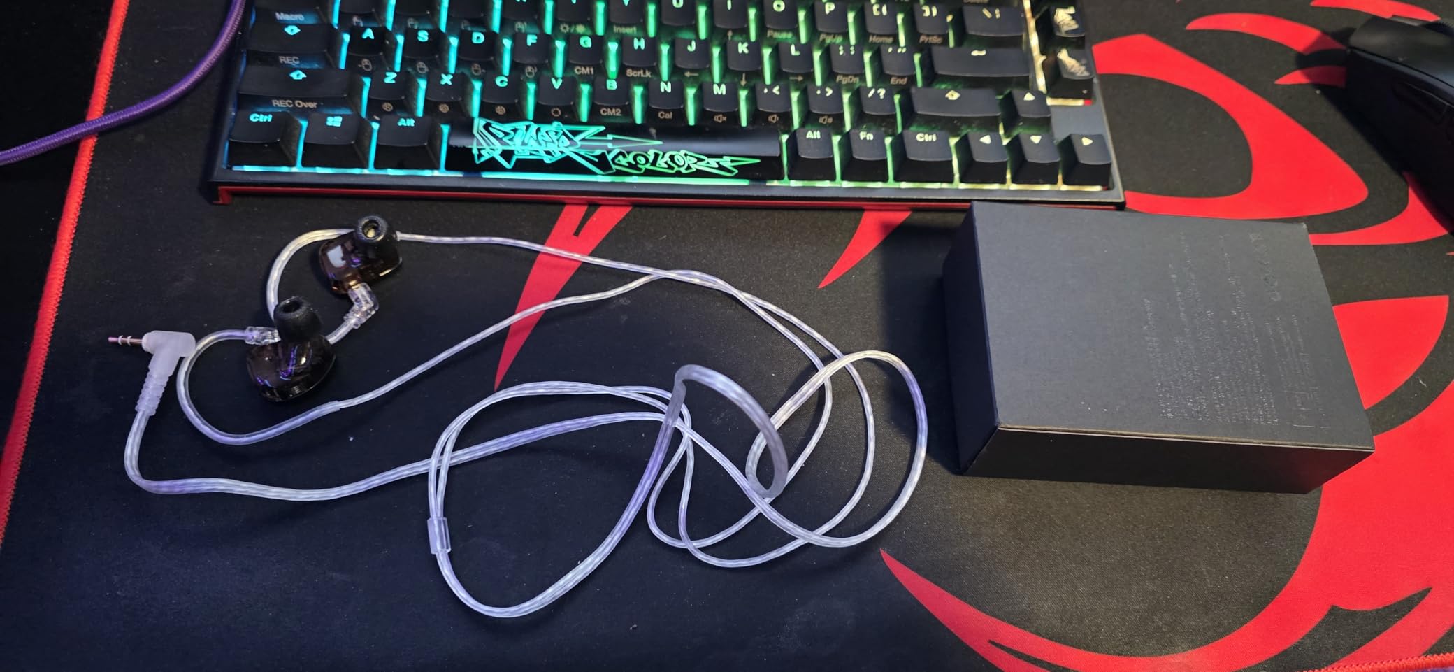 AS24 in-Ear Monitor Headphone 24BA Drivers High-Performance IEM Earphones with 8 Tuning Switches, Noise Isolation Wired Earbuds for Musicians customer photo 2