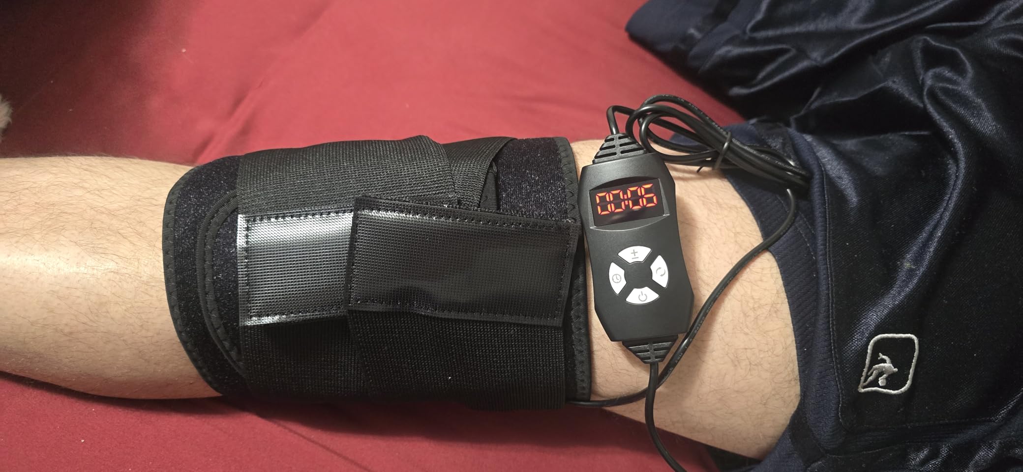 Red Light Therapy Infrared Light Therapy Pad for Body Pain NIR Deep Therapy for Back Knee Hands Feet Relief Portable 660nm 850nm Home Heating Light Therapy Wrap Belt customer photo 1