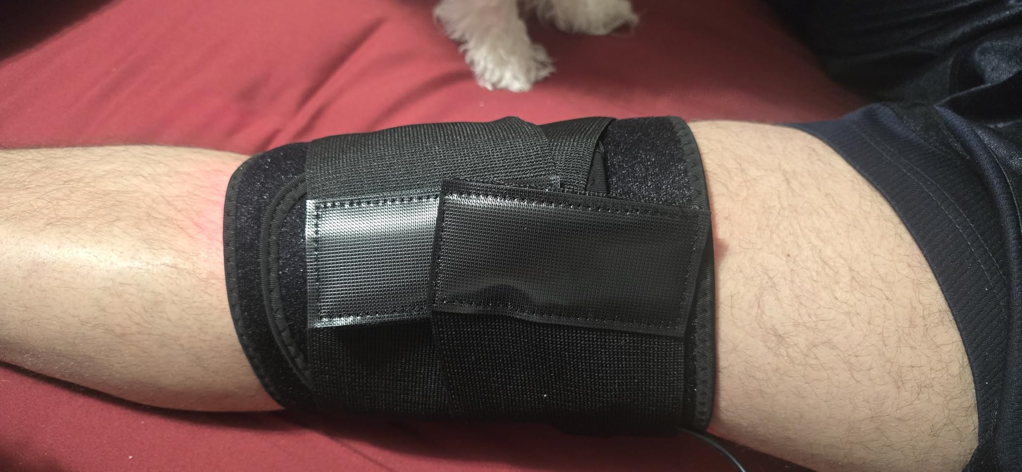 Red Light Therapy Infrared Light Therapy Pad for Body Pain NIR Deep Therapy for Back Knee Hands Feet Relief Portable 660nm 850nm Home Heating Light Therapy Wrap Belt customer photo 2