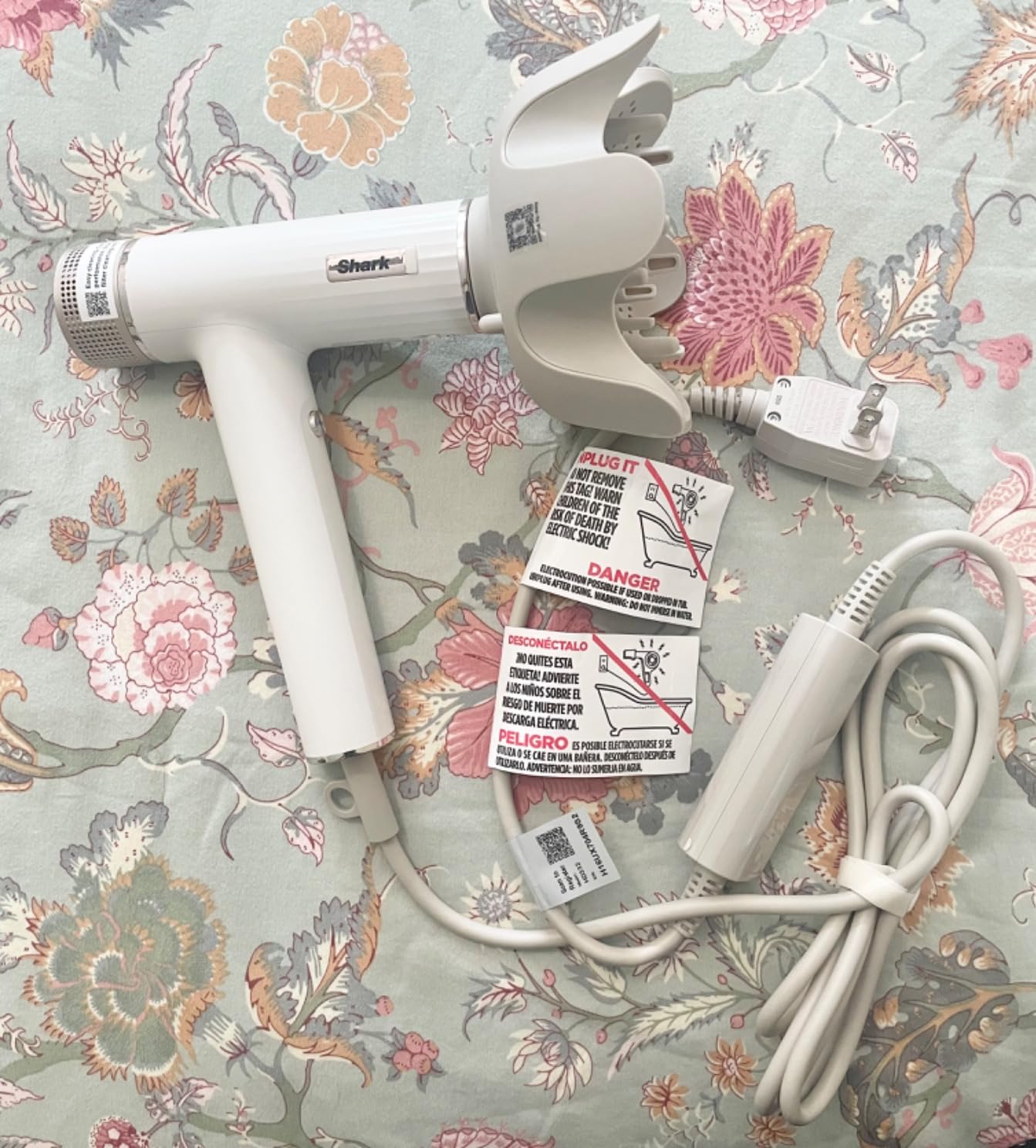 Shark SpeedStyle RapidGloss Finisher HD332 - High-Velocity Ionic Hair Dryer for Curly and Coily Hair customer photo 2