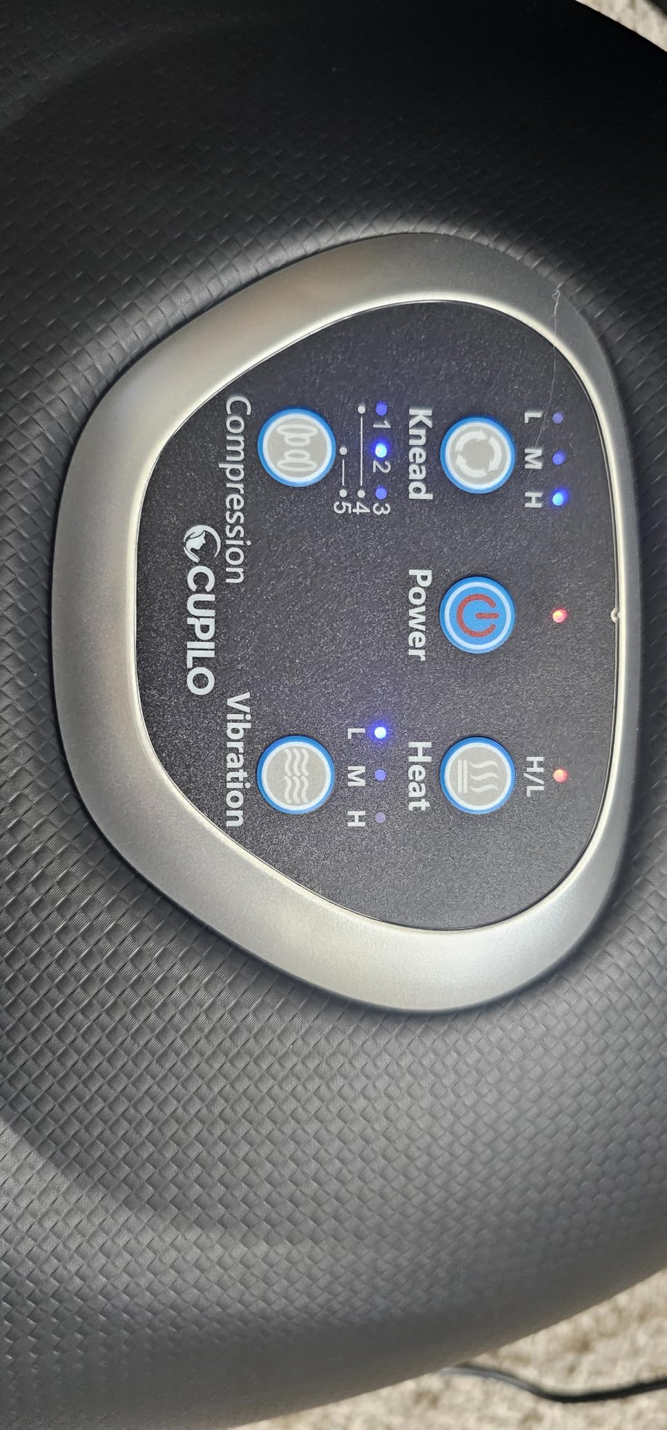 Foot Massager FSA Eligible HSA, 2026 Upgraded Feet Massager with Heat for Plantar Fasciitis Relief, 5 Levels Compression & Vibration Massage for Neuropathy, Birthday Day Gifts for Women Men customer photo 2