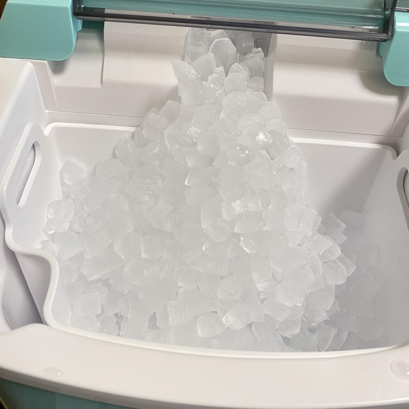 Nugget Ice Maker Countertop, Silonn Chewable Pellet Ice Machine with Self-Cleaning Function, 33lbs/24H Portable Ice Makers for Home Kitchen Office customer photo 1