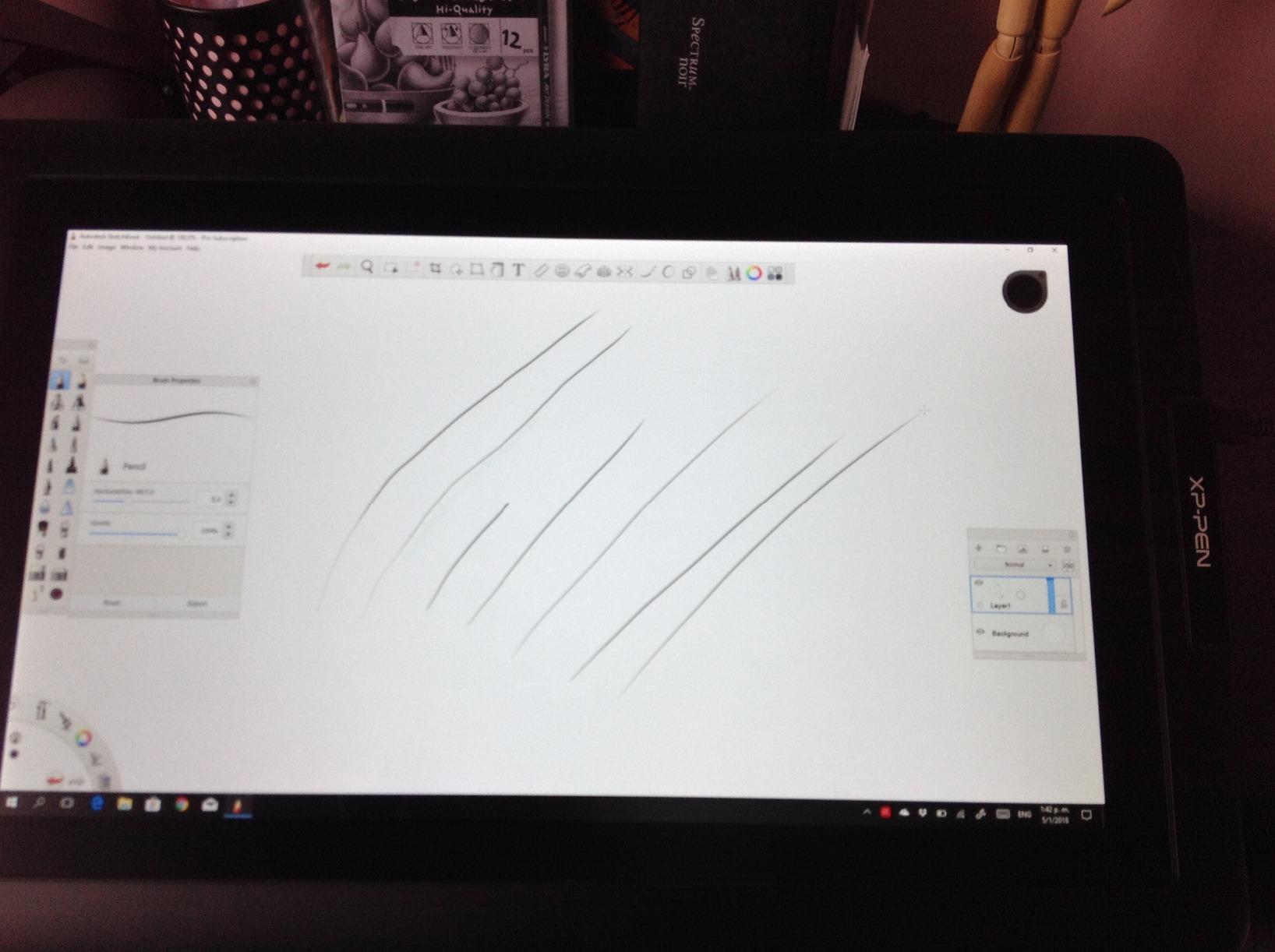 XPPen Artist Pro 16 Gen2 2.5K 16 inch QHD Drawing Tablet with Full Laminated Anti-Glare Screen 16384 Pressure Levels X3 Pro Battery-Free Stylus 159% sRGB Tilt Graphic Drawing Tablet with Mini Keydial customer photo 1