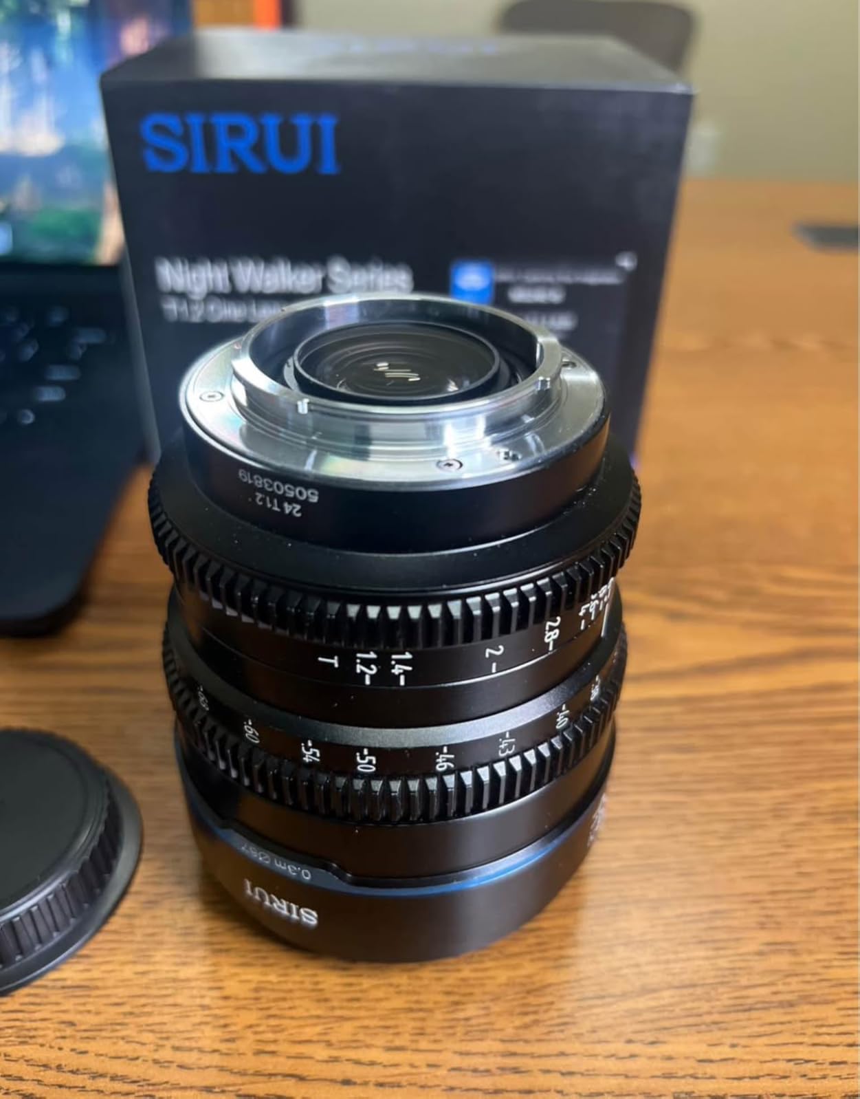 SIRUI Night Walker 35mm S35 Manual Focus Cine Lens, T1.2 Large Aperture Lens for E Mount customer photo 2