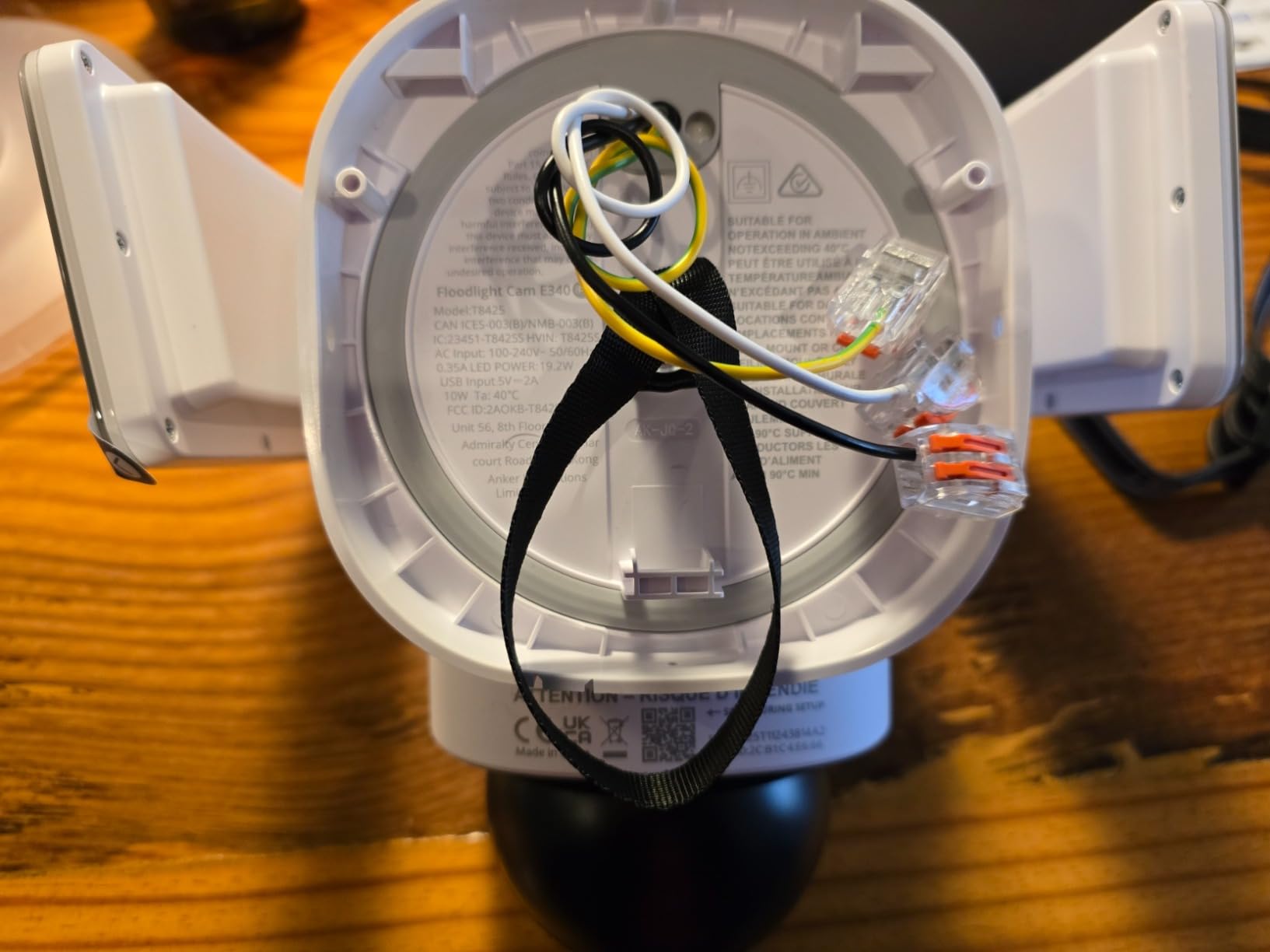 eufy Security Camera Floodlight Camera E340 Wired, Security Camera Outdoor, 360° PTZ, 24/7 Recording, 2.4G/5G Wi-Fi, 2000 LM, Motion Detection, Built-In Siren, Dual Cam, HB3 Compatible, No Monthly Fee customer photo 2