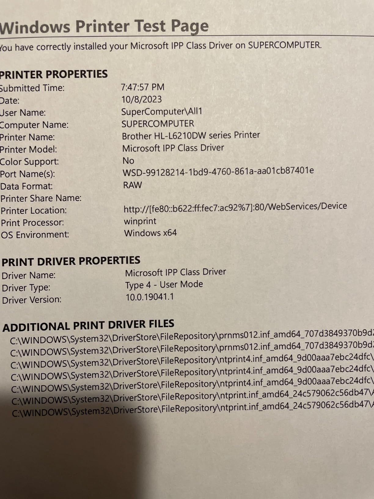 Brother HL-6210DW Professional Laser Printer with High-Speed 50 ppm Output, Advanced Security Features, and Wireless Networking for Business customer photo 2