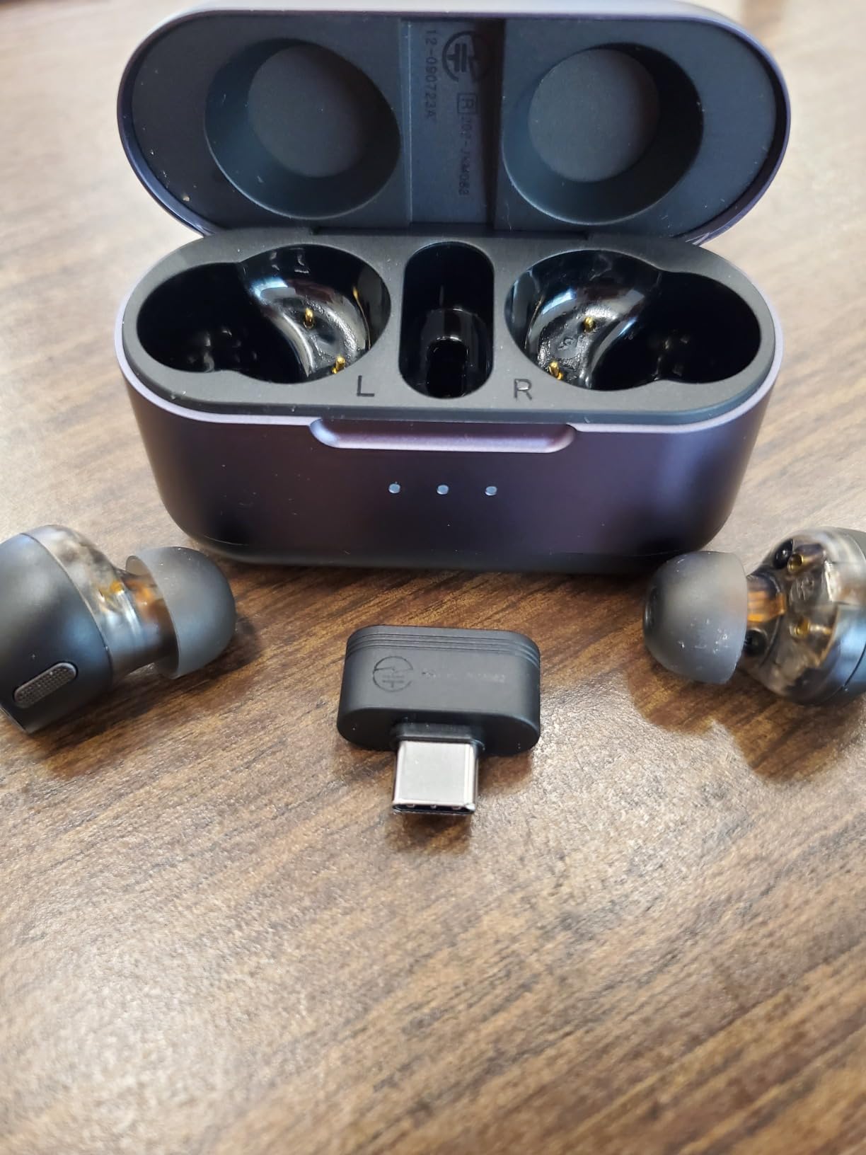 JLab Epic Lab Edition True Wireless Earbuds, Hybrid Dual Drivers, Spatial Audio, Multipoint BT, Wireless or USB-C Charging, Wear Detect Auto Play/Pause, Google Fast Pair customer photo 1