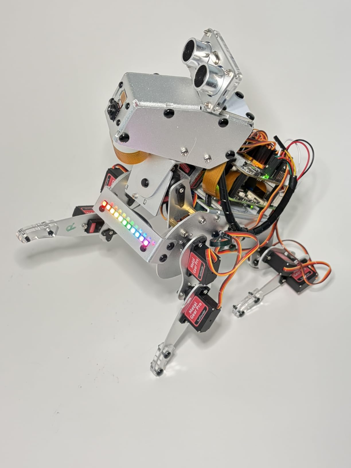 PiDog AI Robot Dog Kit for Raspberry Pi 5/4/3B+/Zero 2W, LLMs ChatGPT-4o/Gemini/Grok, Voice&Video Recognition, Python, App Control, Battery, Gyroscope, Camera (RPI NOT Included) customer photo 1