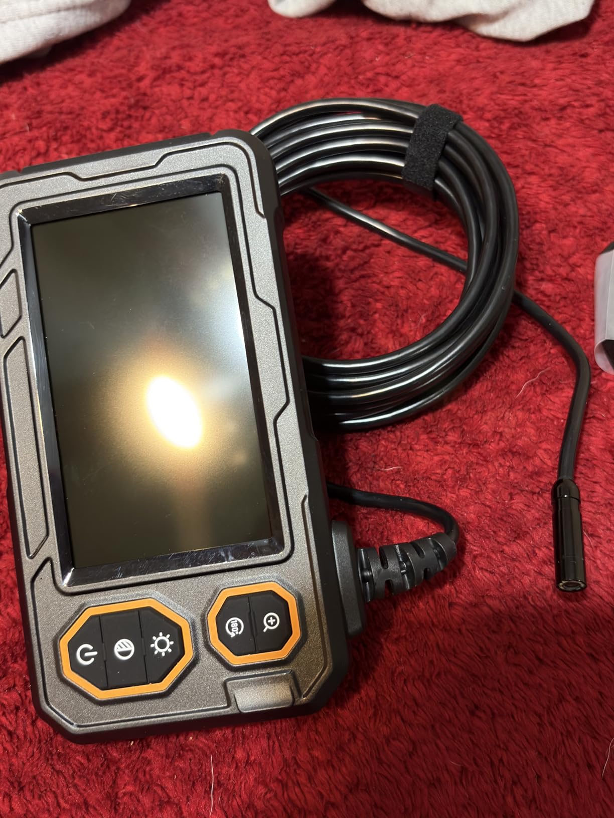 Endoscope Camera with Light, 4.3
