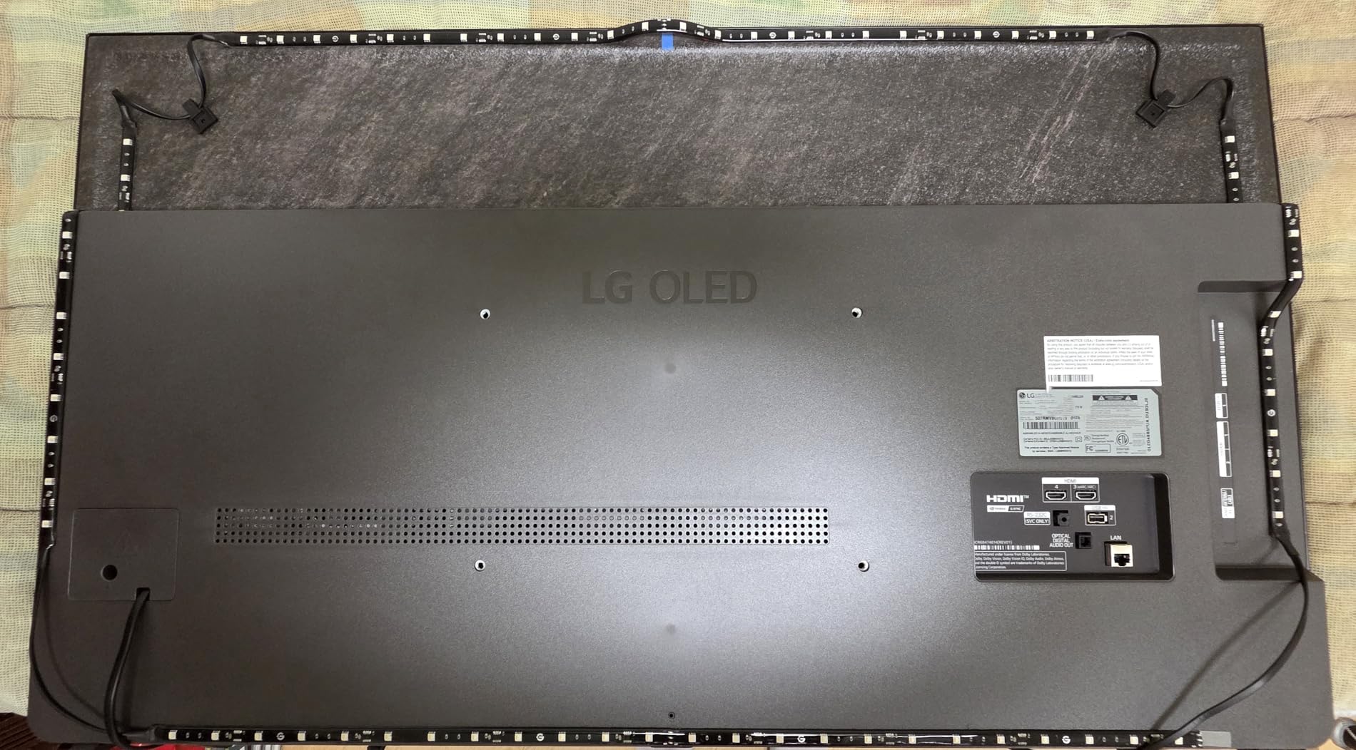 Govee TV Backlight 3 Lite with Fish-Eye Correction Function Sync to 55-65 Inch TVs, 11.8ft RGBICW Wi-Fi LED Strip Lights with Camera customer photo 1