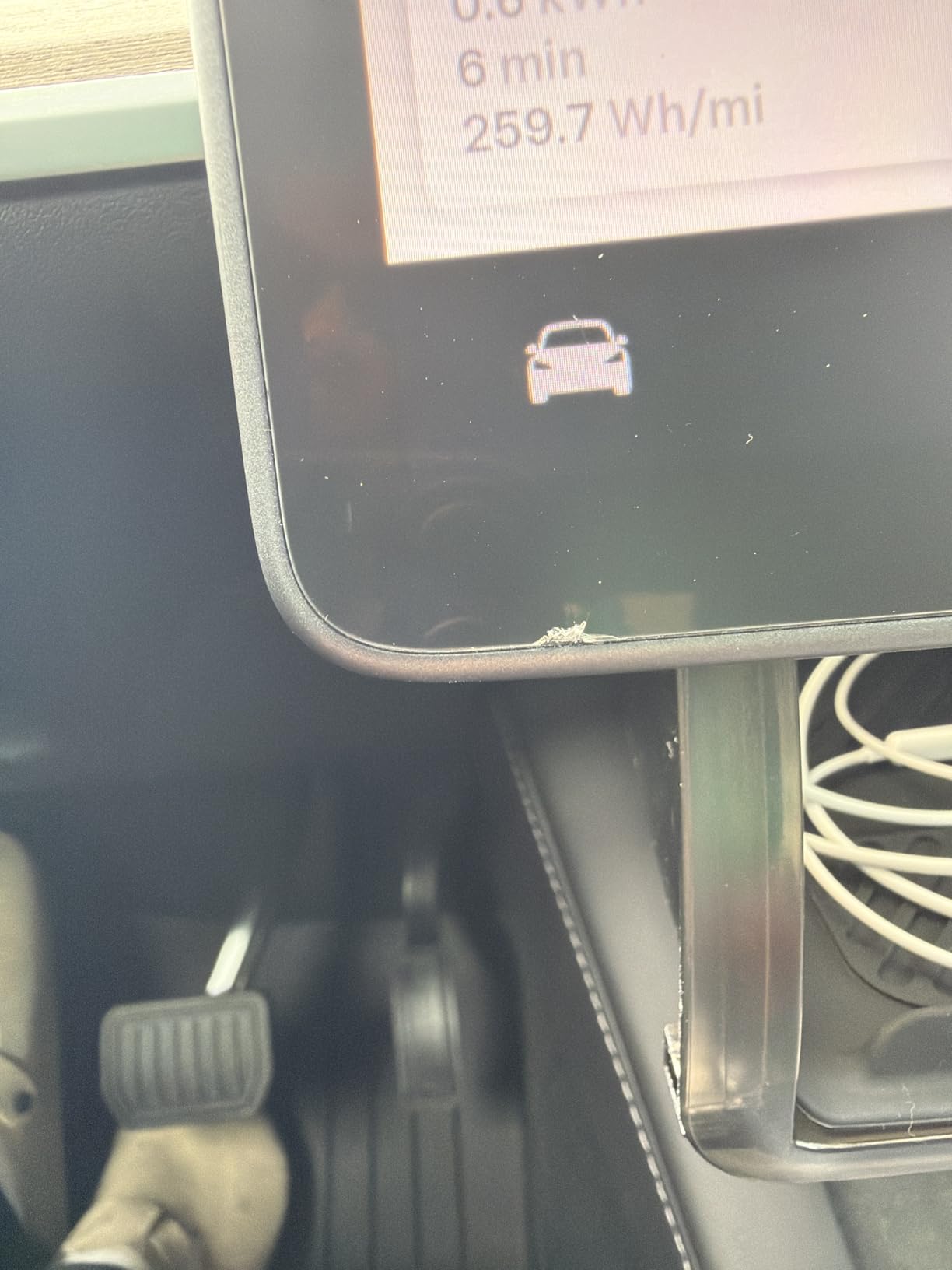 Spigen Tempered Glass Screen Protector [GlasTR EZ FIT] designed for Tesla Model 3 (2024/2025/2026), Model Y (2024-2025), Model Y Standard 2026 15.4