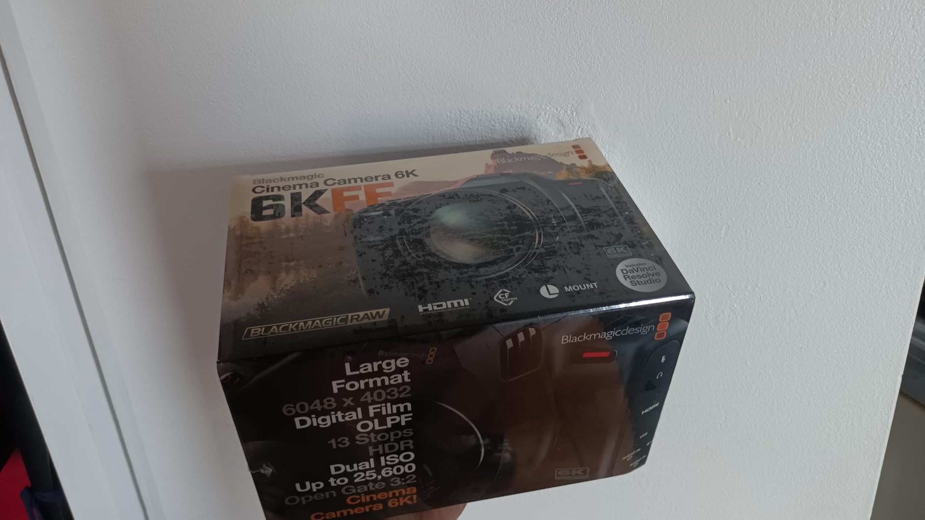 Blackmagic Design Cinema Camera 6K, Full Frame Sensor, L Mount customer photo 1
