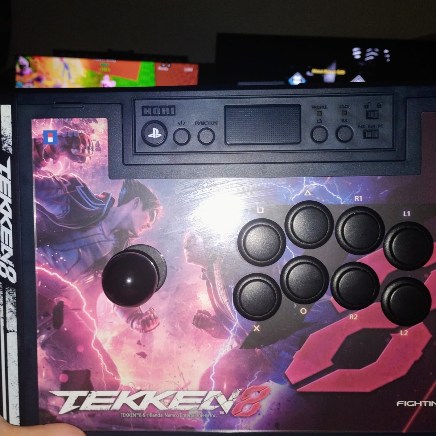 HORI PlayStation 5 Fighting Stick Alpha (TEKKEN 8 Edition) - Tournament Grade Fightstick for PS5, PS4, PC - Officially Licensed by Sony customer photo 1