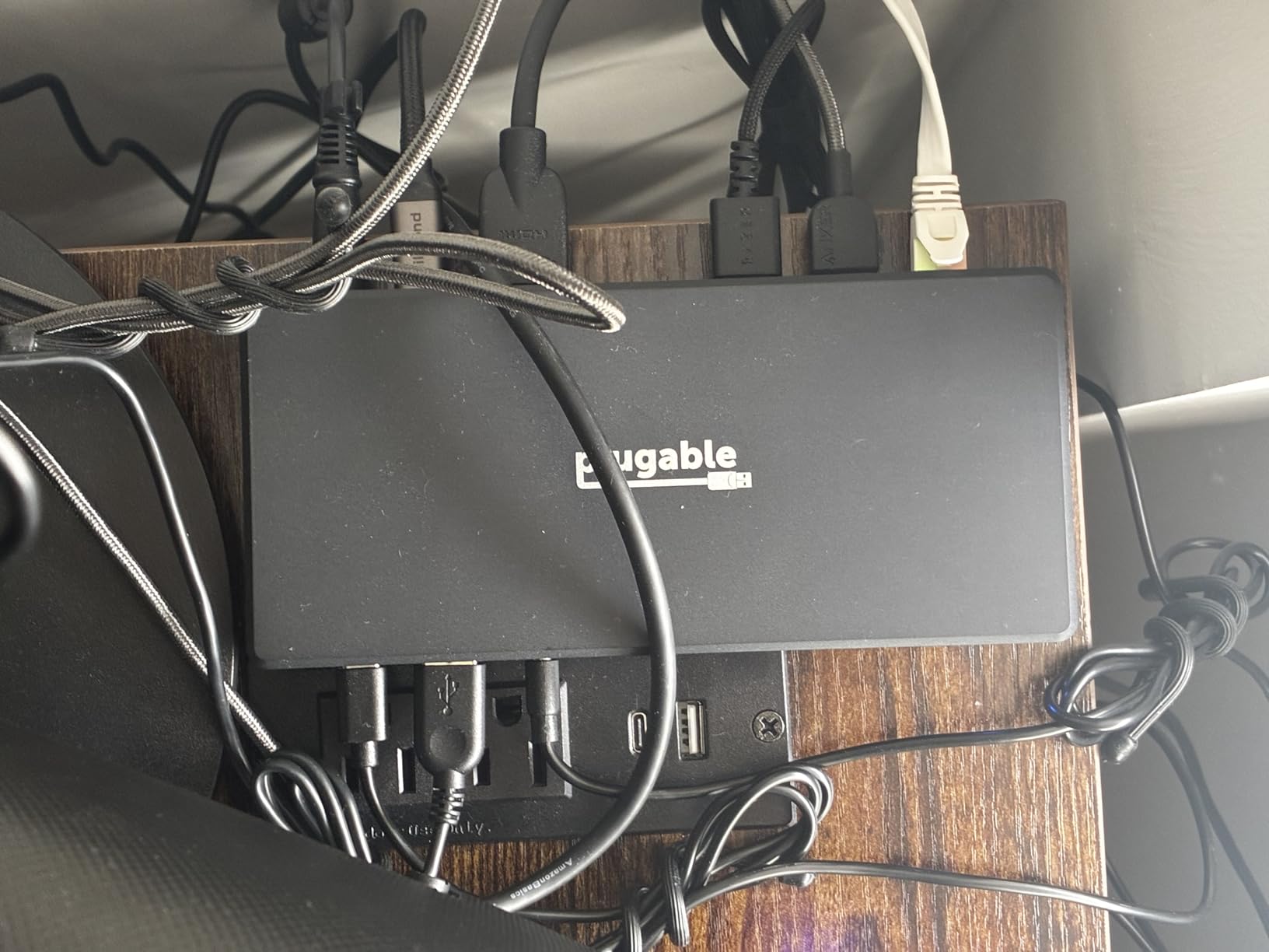 Plugable USB-C Docking Station Dual 4K 60Hz HDMI, 65W Charging, Gigabit Ethernet, 1x USB-C 5Gbps, 3X USB-A, Audio, Windows/ChromeOS, USB-C/USB4/Thunderbolt, Driverless (UD-MSTH2) customer photo 2