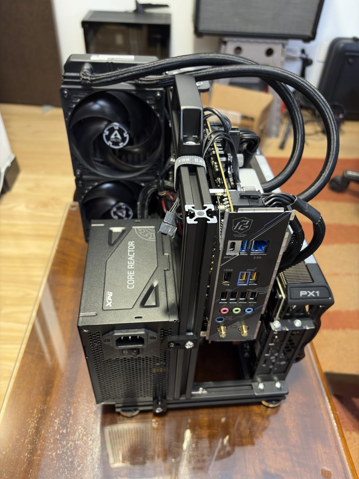 ASRock B650I Lightning WiFi AMD AM5 Mini-ITX Motherboard, Supports AMD Ryzen 9000/8000/7000 Series Processors, DDR5 7200+ (OC), PCIe 5.0 M.2, 2.5G LAN, WiFi 6E, 8+2+1 Power Phase customer photo 2