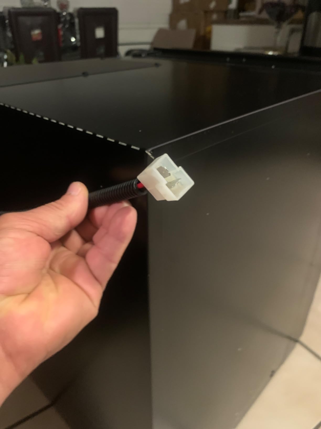 SMETA RV Refrigerator 12V/24V DC Fridge 3 cuft/85L 12 volt Refrigerator Undercounter Electric Cooler for RV Camping Truck Travel, Reversible Door, Seamless, LED customer photo 1