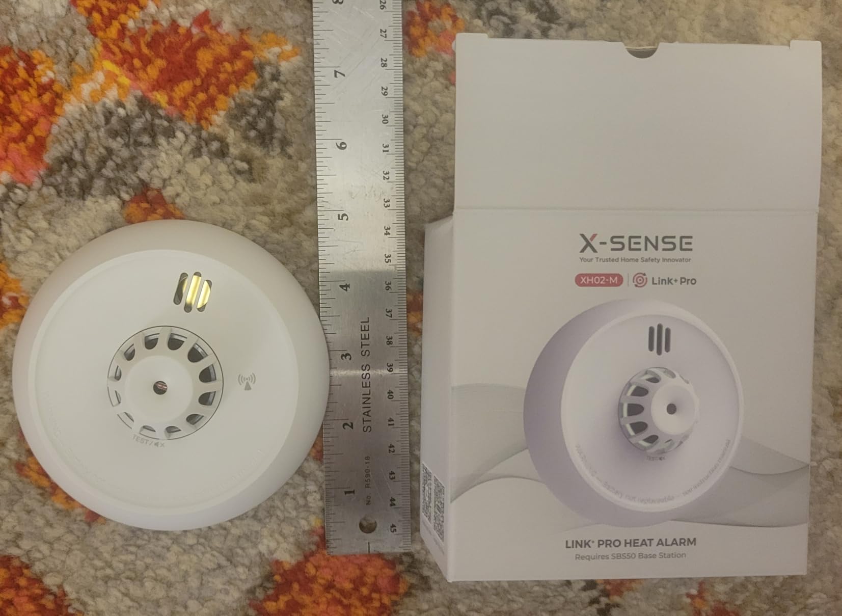 X-Sense Smart Heat Alarm XH02-M with 10-Year Sealed Battery, SBS50 Base Station Required customer photo 1