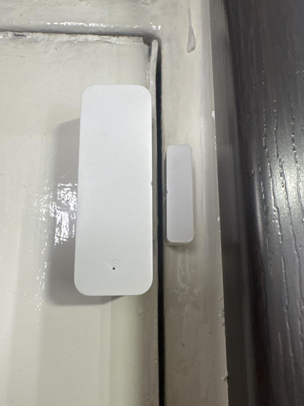 Smart WiFi Door Sensor: Wireless Window Sensor with App Notification Alert, Tuya Door Open Contact Sensor for Home Security, No Hub Required, Compatible with Alexa Google Assistant customer photo 1