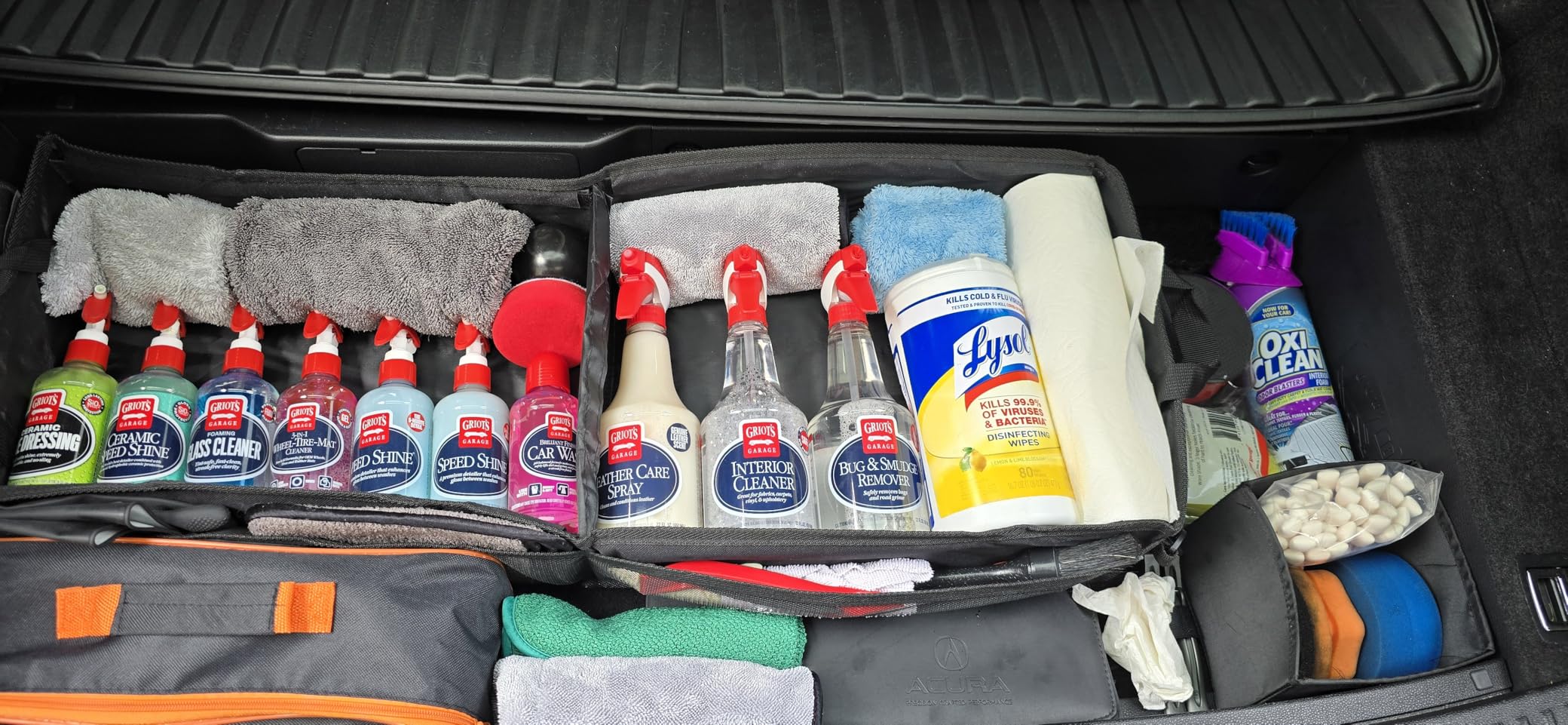 GEEDAR Under Seat Storage Box Organizer for Tesla Model Y (1 pack), Upgraded ABS + TPE Double Layer Hidden Storage Box customer photo 2